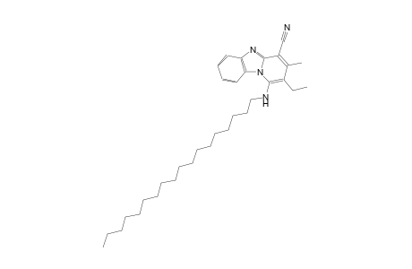 2-ethyl-3-methyl-1-(octadecylamino)pyrido[1,2-a]benzimidazole-4-carbonitrile