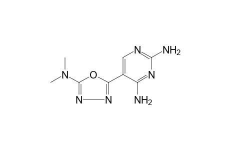 2-(2,4-diamino-5-pyrimidinyl)-5-(dimethylamino)-1,3,4-oxadiazole