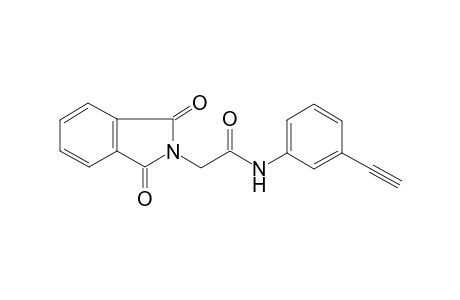 2-(1,3-Dioxo-1,3-dihydro-2H-isoindol-2-yl)-N-(3-ethynylphenyl)acetamide