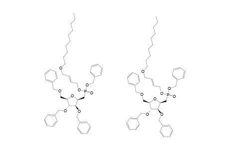 1-[BENZYL-[(E)-2'-BUTENYL-4'-O-DECYL]]-3,4,6-TRI-O-BENZYL-2,5-ANHYDRO-D-GLUCITYL-PHOSPHONATE