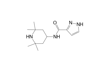 1H-pyrazole-3-carboxamide, N-(2,2,6,6-tetramethyl-4-piperidinyl)-