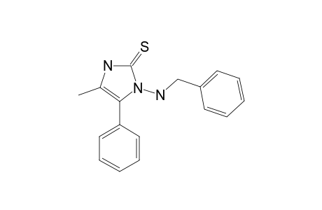 1-BENZYLAMINO-2,3-DIHYDRO-4-METHYL-5-PHENYL-1H-IMIDAZOLE-2-THIONE