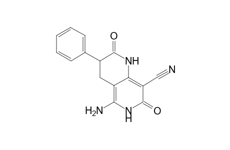 5-AMINO-8-CYANO-3,4-DIHYDRO-3-PHENYL-1,6-NAPHTHYRIDINE-2,7-(1H,6H)-DIONE