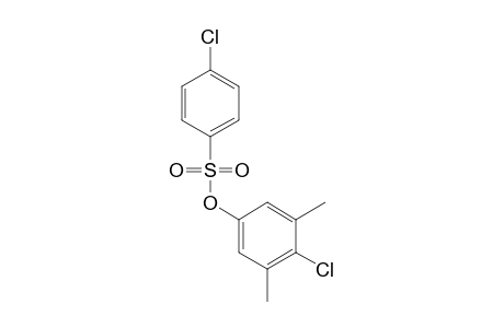 p-chlorobenzenesulfonic acid, 4-chloro-3,5-xylyl ester