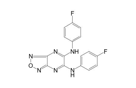 5-N,6-N-bis(4-fluorophenyl)-[1,2,5]oxadiazolo[3,4-b]pyrazine-5,6-diamine