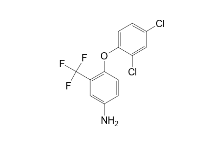 Benzenamine, 4-(2,4-dichlorophenoxy)-3-(trifluoromethyl)-