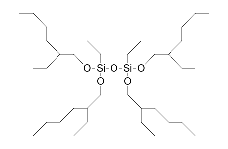 1,3-Diethyl-1,1,3,3,-tetrakis (2-ethylhexyloxy)-disiloxane