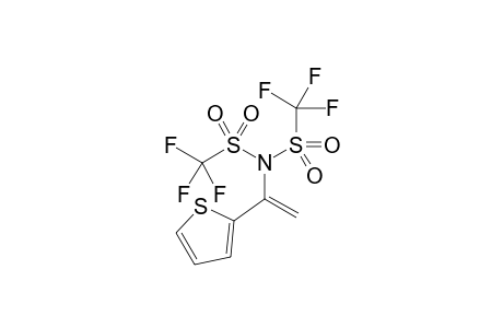 1,1,1-Trifluoro-N-(1-(thiophen-2-yl)vinyl)-N-((trifluoromethyl)sulfonyl)methanesulfonamide