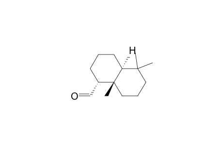 1-Naphthalenecarboxaldehyde, decahydro-5,5,8a-trimethyl-, (1.alpha.,4a.alpha.,8a.beta.)-(.+-.)-