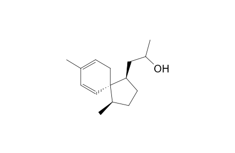 Spiro[4.5]deca-6,8-diene-1-methanol, .alpha.,.alpha.,4,8-tetramethyl-, (1.alpha.,4.beta.,5.beta.)-(.+-.)-