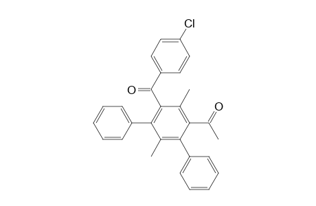 3-Acetyl-4'-chloro-2,5-dimethyl-4,6-diphenyl-benzophenone