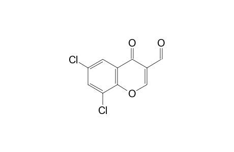 6,8-dichloro-4-oxo-4H-1-benzopyran-3-carboxaldehyde