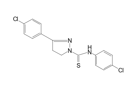 4'-chloro-3-(p-chlorophenyl)thio-2-pyrazoline-1-carboxanilide