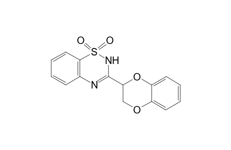 3-(2,3-Dihydro-1,4-benzodioxin-2-yl)-2H-1,2,4-benzothiadiazine 1,1-dioxide