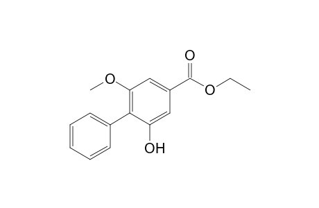 3-Hydroxy-5-methoxy-4-phenyl-benzoic acid ethyl ester