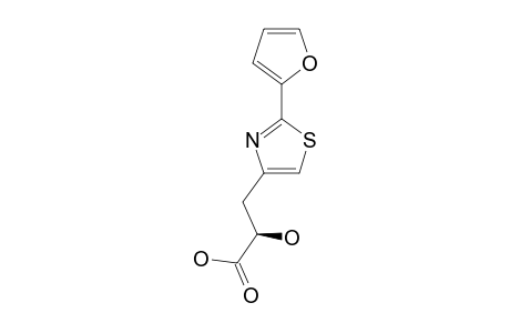 3-(2-(2-FURYL)-1,3-THIAZOL-4-YL)-(S)-LACTIC-ACID