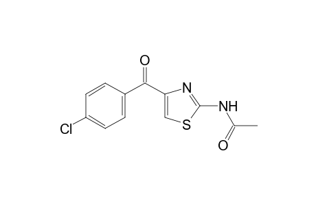 N-[4-(p-chlorobenzoyl)-2-thiazolyl]acetamide