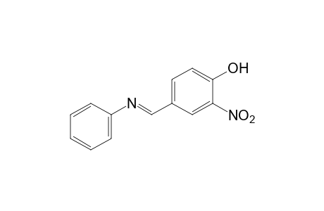 2-nitro-4-(N-phenylformimidoyl)phenol