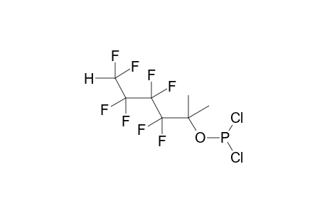 1,1-DIMETHYL-5-HYDROPERFLUOROPENTYL DICHLOROPHOSPHITE