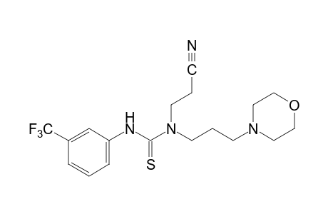 1-(2-CYANOETHYL)-1-(3-MORPHOLINOPROPYL)-2-THIO-3-(alpha,alpha,alpha-TRIFLUORO-m-TOLYL)UREA