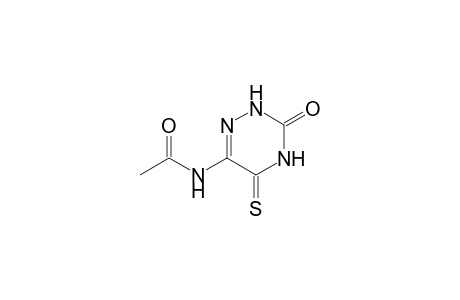 Acetamide, N-(2,3,4,5-tetrahydro-3-oxo-5-thioxo-1,2,4-triazin-6-yl)-