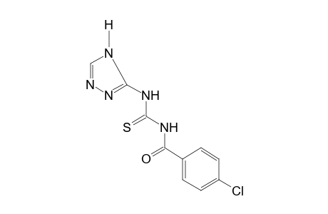 1-(p-chlorobenzoyl)-2-thio-3-(4H-1,2,4-triazol-3-yl)urea