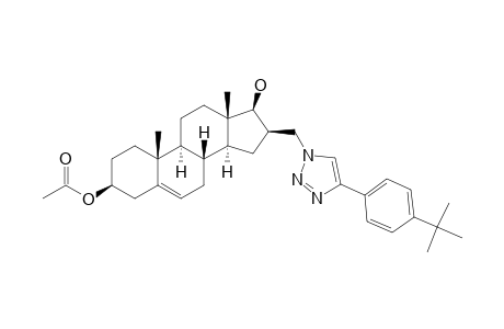 3-BETA-ACETOXY-16-BETA-[4-(4-TERT.-BUTYLPHENYL)-1H-1,2,3-TRIAZOL-1-YLMETHYL]-ANDROST-5-EN-17-BETA-OL