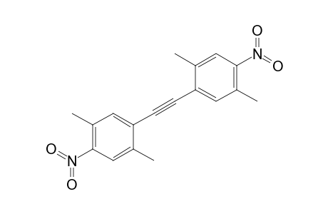 1,2-Bis(4-nitro-2,5-dimethylphenyl)ethyne