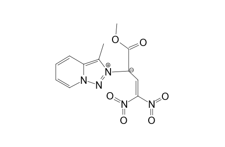 4,4-Dinitro-2-(4'-methyltriazolopyridium-3'-yl)-3-butenoate ylide