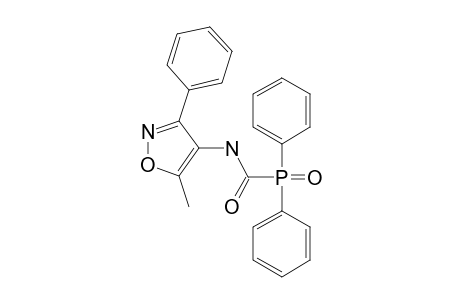 1-(diphenylphosphinyl)-N-(5-methyl-3-phenyl-4-isoxazolyl)formamide