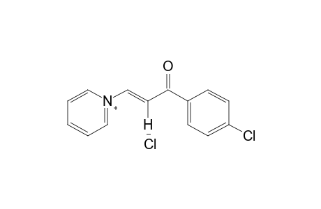 trans-1-[3-(p-Chlorophenyl)-3-oxopropenyl]pyridinium chloride