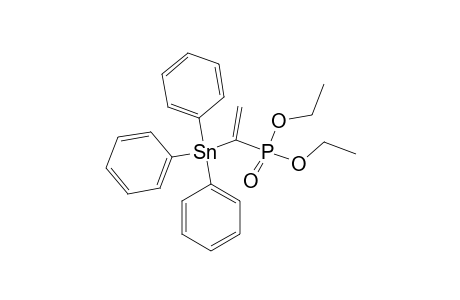 (1-TRIPHENYLSTANNYLVINYL)-PHOSPHONIC-ACID-DIETHYLESTER