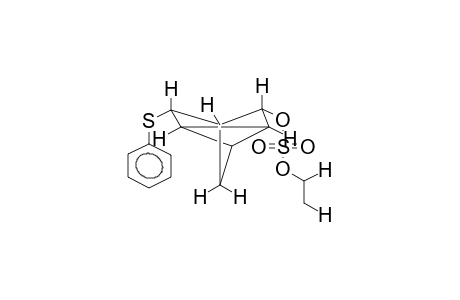 EXO-5-PHENYLTHIOTRICYCLO[2.2.1.0(2,6)]HEPTAN-ENDO-3-OL, ETHYLSULPHATE