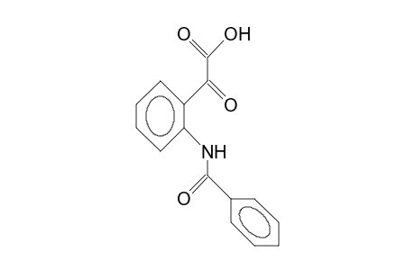 (o-BENZAMIDOPHENYL)GLYOXYLIC ACID