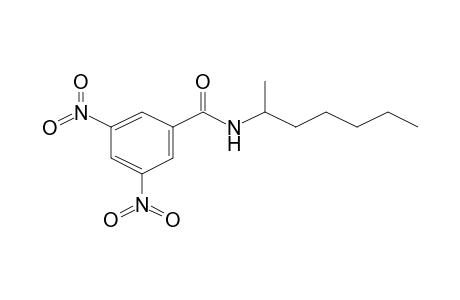 Benzamide, N-(2-heptyl)-3,5-dinitro-