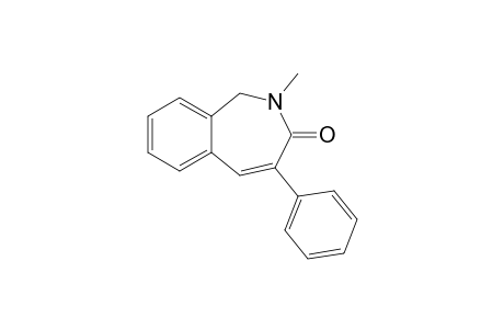 2-METHYL-4-PHENYL-1,2-DIHYDRO-3H-2-BENZAZEPIN-3-ONE