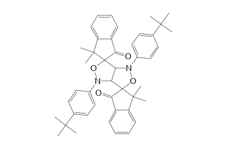 1',4'-BIS-(4-TERT.-BUTYLPHENYL)-1',3A',4',6A'-TETRAHYDRO-3,3,3'',3''-TETRAMETHYLDISPIRO-[INDAN-2,3'-[3H,6H]-ISOXAZOLO-[4,3-C]-ISOXAZOL-6',2''-INDAN]-1,1''-DIONE;CO