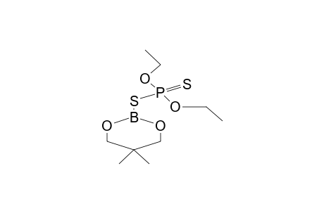 2-(DIETHOXYTHIOPHOSPHORYLTHIO)-5,5-DIMETHYL-1,3,2-DIOXABORINANE