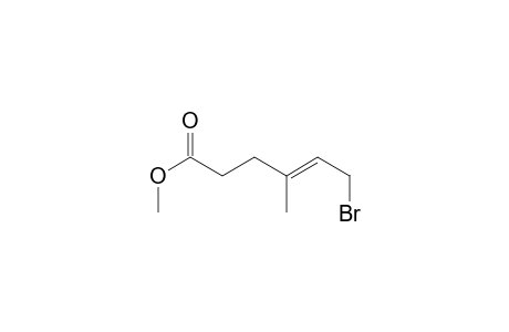 (E)-6-bromo-4-methyl-4-hexenoic acid methyl ester