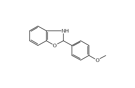 2-(p-methoxyphenyl) benzoxazoline