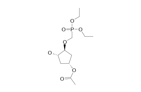 (+)-(1-ALPHA,3-ALPHA,5-BETA)-3-ACETOXY-5-(DIETHYLPHOSPHONOMETHOXY)-CYCLOPENTANOL