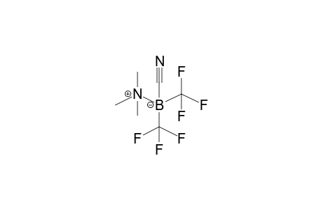 Trimethylamine(N-B) bis(trifluoromethyl)(cyano)borane