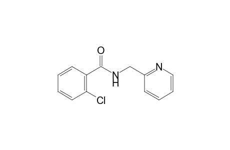 o-chloro-N-[(2-pyridyl)methyl]benzamide