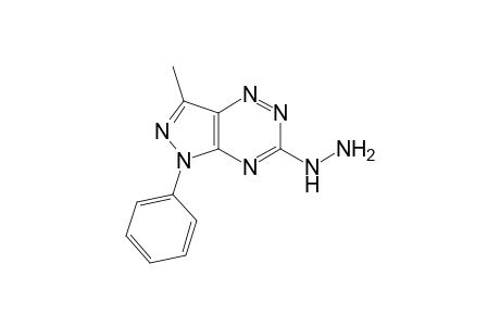 (7-methyl-5-phenyl-3-pyrazolo[3,4-e][1,2,4]triazinyl)hydrazine