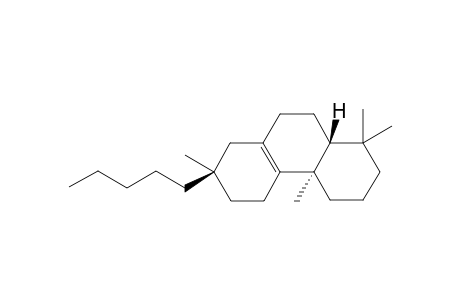 [4aS-(4a.alpha.,7.beta.,10a.beta.)]- and [4aS-(4a.alpha.,7.alpha.,10a.beta.)]-1,2,3,4,4a,5,6,7,8,9,10,10a-dodecahydro-1,1,4a,7-tetramethyl-7-pentylphenanthrene