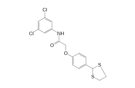 3',5'-dichloro-2-[p-(1,3-dithiolan-2-yl)phenoxy]acetanilide