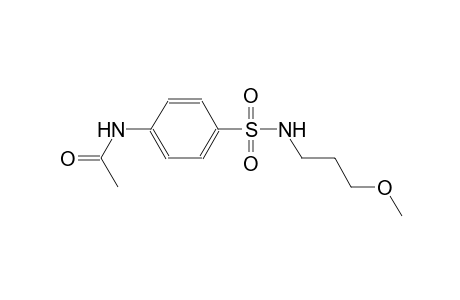 N-(4-([(3-Methoxypropyl)amino]sulfonyl)phenyl)acetamide