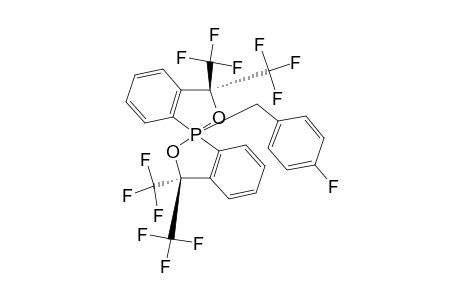 [TBPY-5-12]-1-(4-FLUOROPHENYL)-METHYL-3,3,3',3'-TETRAKIS-(TRIFLUOROMETHYL)-1,1'-SPIROBI-[3H,2,1,5-LAMBDA-BENZOXAPHOSPHOLE]