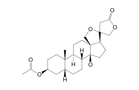 18,20(R)-Oxido-20,22-dihydrodigitoxigenin-3.beta.-O-acetat, (5.beta.-H)