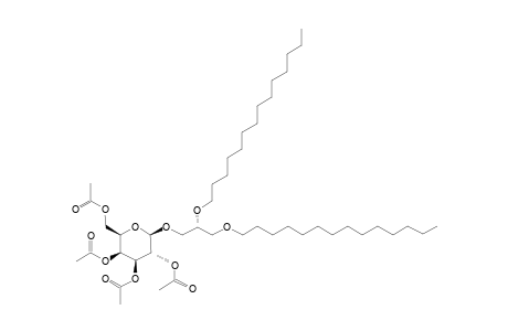 3-O-(2,3,4,6-TETRA-O-ACETYL-BETA-D-GALACTOPYRANOSYL)-1,2-DI-O-TETRADECYL-SN-GLYCEROL